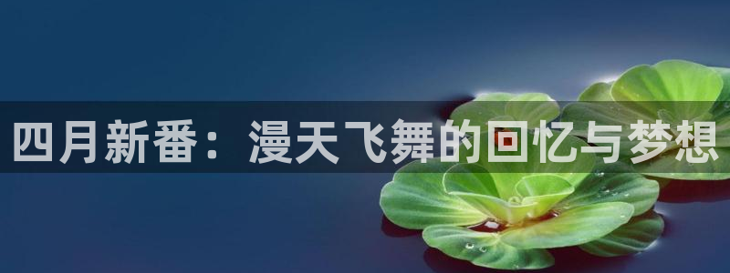 58动漫网免费动漫：四月新番：漫天飞舞的回忆与梦想